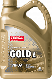 Моторное масло  TEBOIL  GOLD L 5W30  SN/CF/SN PLUS/SP  4л 