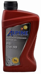 Моторное масло  ALPINE  RSi 5W-40  A3/B4 SN/CF синт  1л 