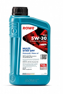 Моторное масло  ROWE  HIGHTEC MULTI SYNT DPF  5W-30  1л 