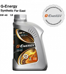 Моторное масло  G-Energy  Synthetic Far East 5W-40 API SP  1л 